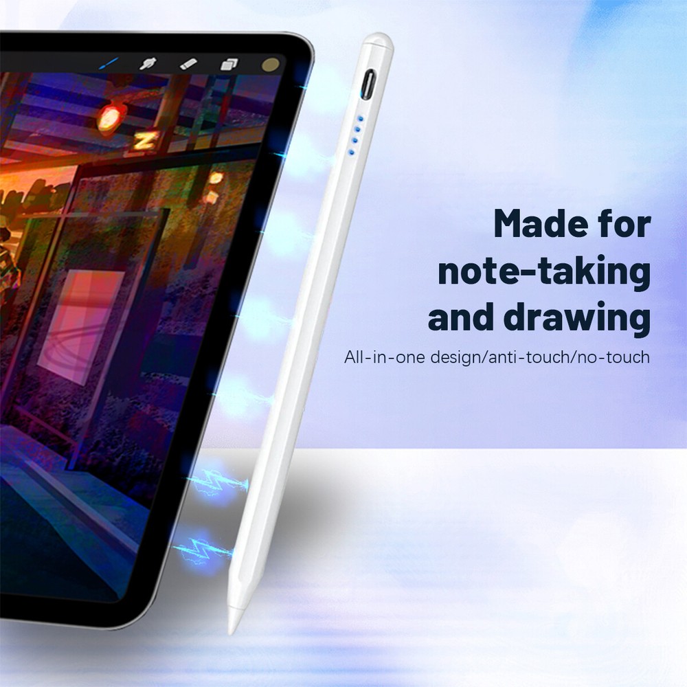 Stylus Pen with Power Indicator for Samsung, Android, Tablets & Smartphones