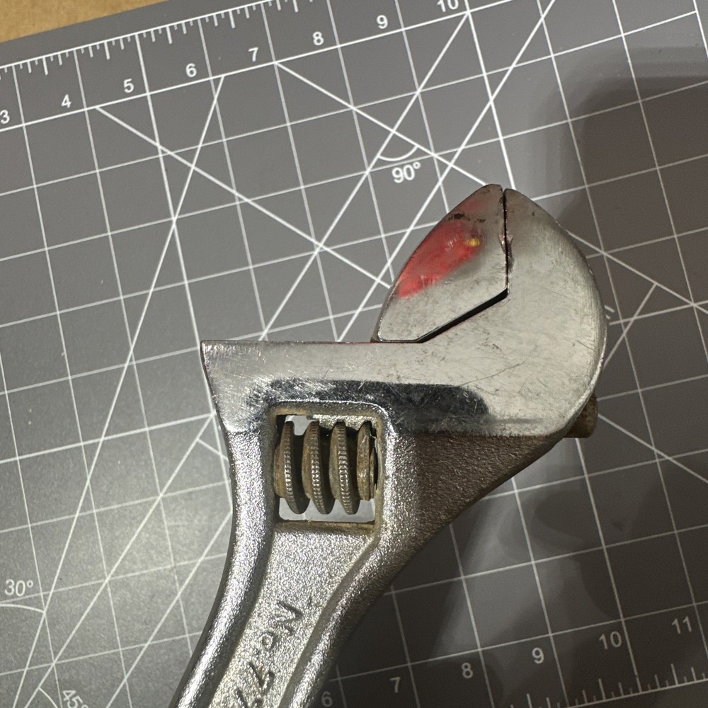 Irega No. 77 10-Inch Adjustable Wrench