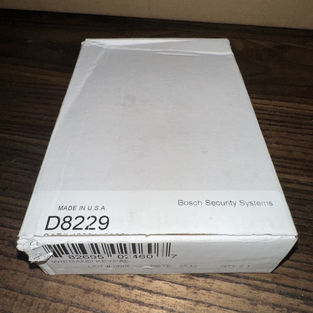 BOSCH D8229 Access KEYPAD 26-BIT WIEGAND and Output