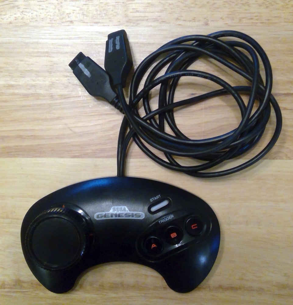 Vectrex Hydra SEGA Genesis Modded Controller Spinner Joystick Control Panel Mod