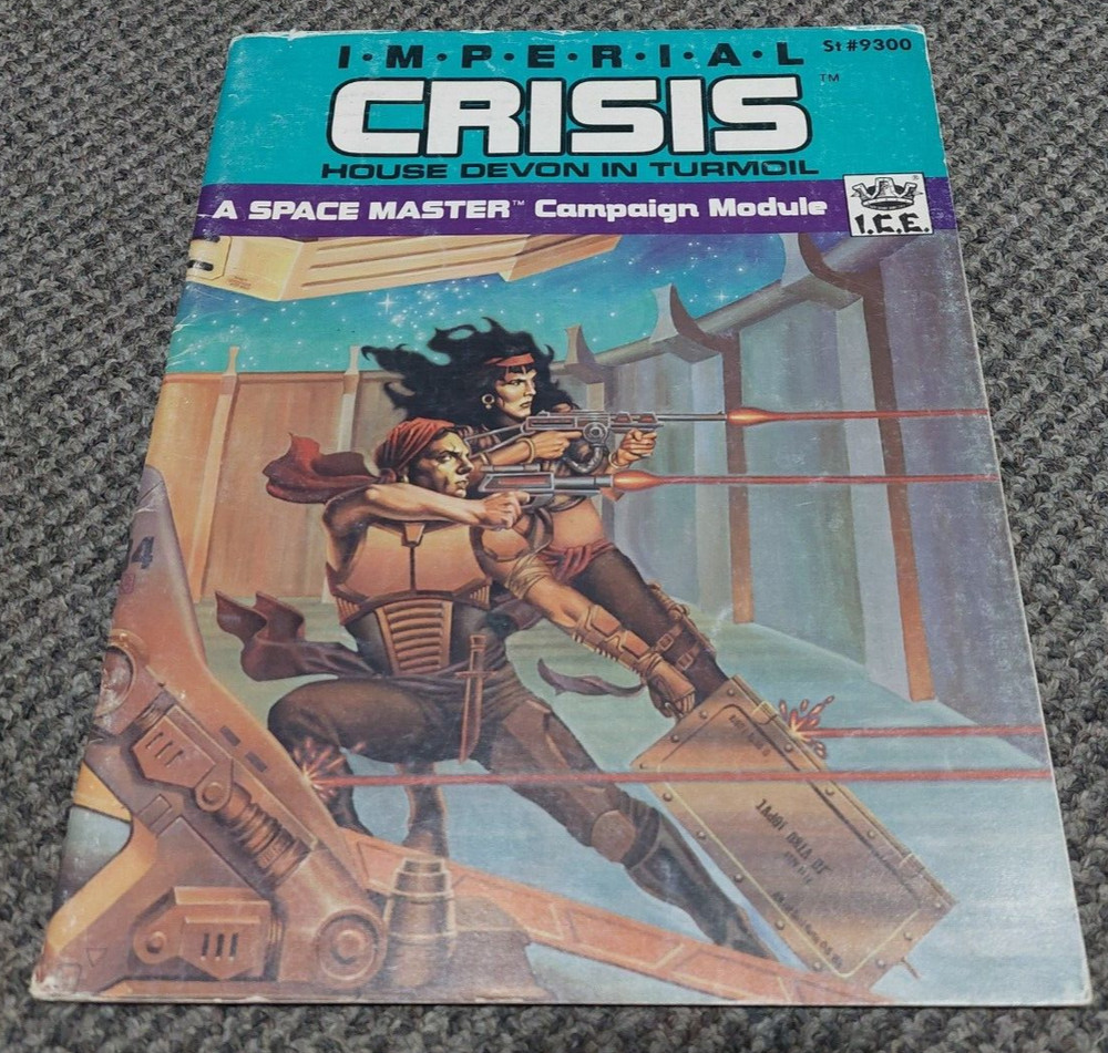 Space Master - Imperial Crisis House Devon in Turmoil Adventure Module ICE #9300