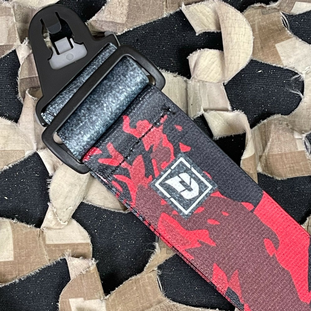 NEW Push Unite Goggle Strap - Red Camo