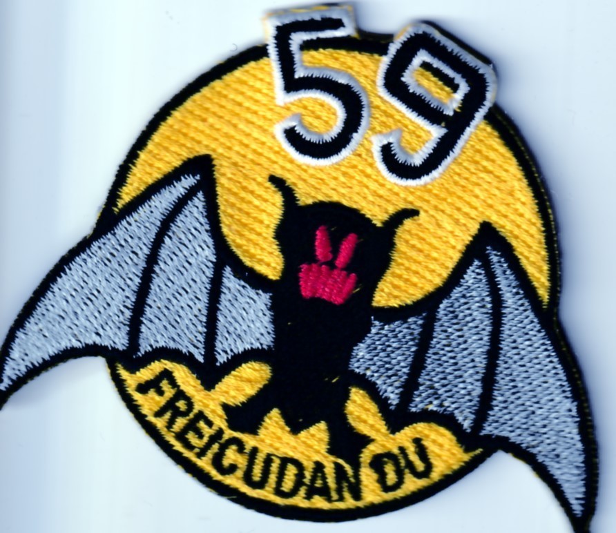 USAF AIR FORCE 59th Test & Evaluation Squadron Nellis AFB Nevada patch