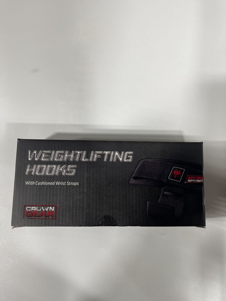 Crown Gear Power Weight Lifting Training Wrist Support Hook