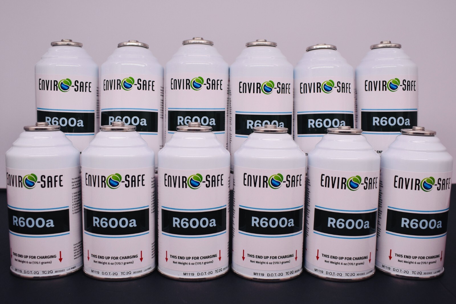 R-600a Refrigerant Inverted Piercing 6 oz Case/12 #8070