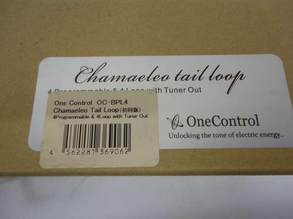 One Control Chamaeleo Tail Loop OC-BPL4 Guitar Effect Pedal Used
