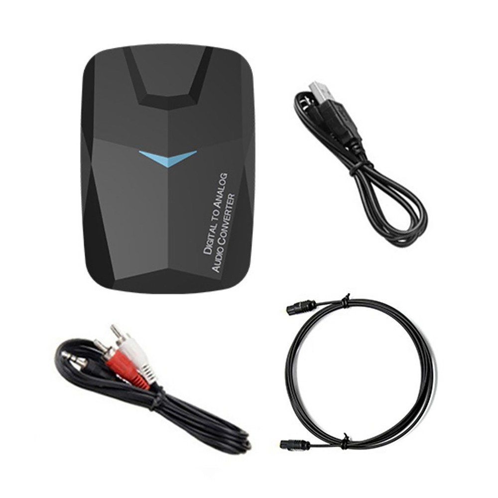 Bluetooth Optical Coaxial Converter Bluetooth 5.0 Audio Adapter Lightweight