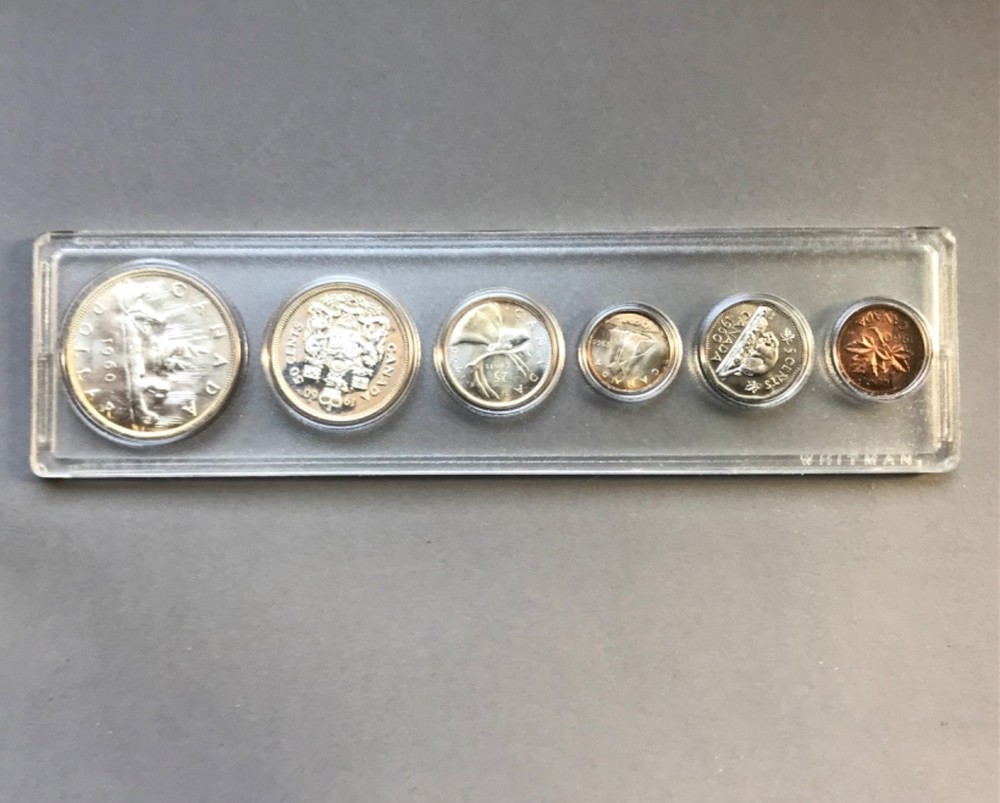 1960 Canada BU Silver Mint Set