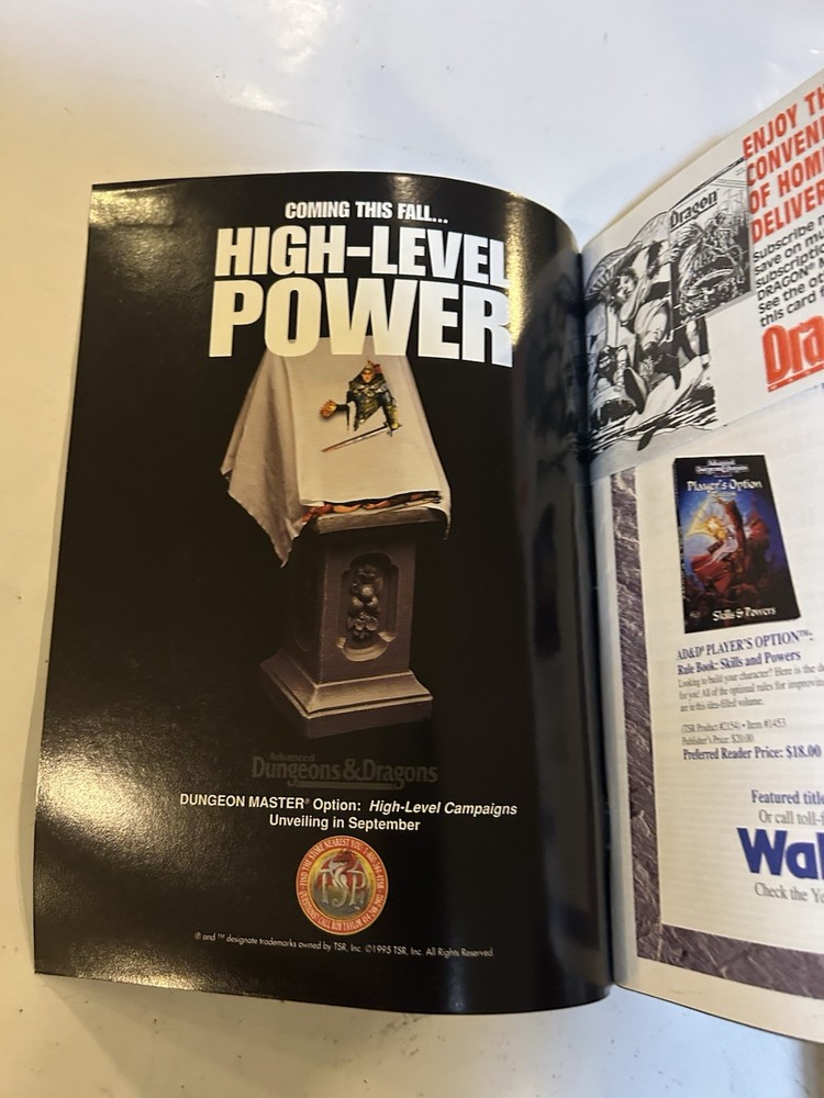 TSR: Dragon Magazine: Issue 220