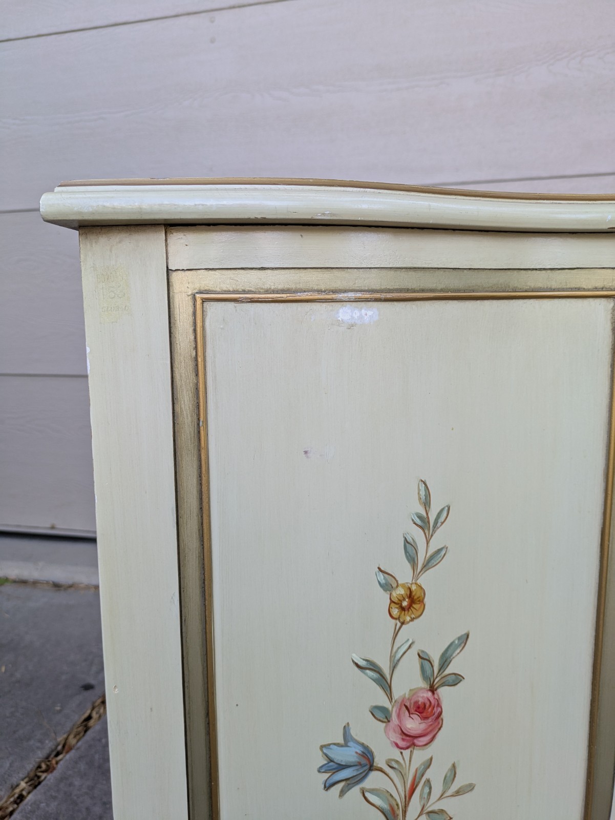 Vintage Drexel Touraine French Provincial Bachelor Dresser Chest of 3 Drawers