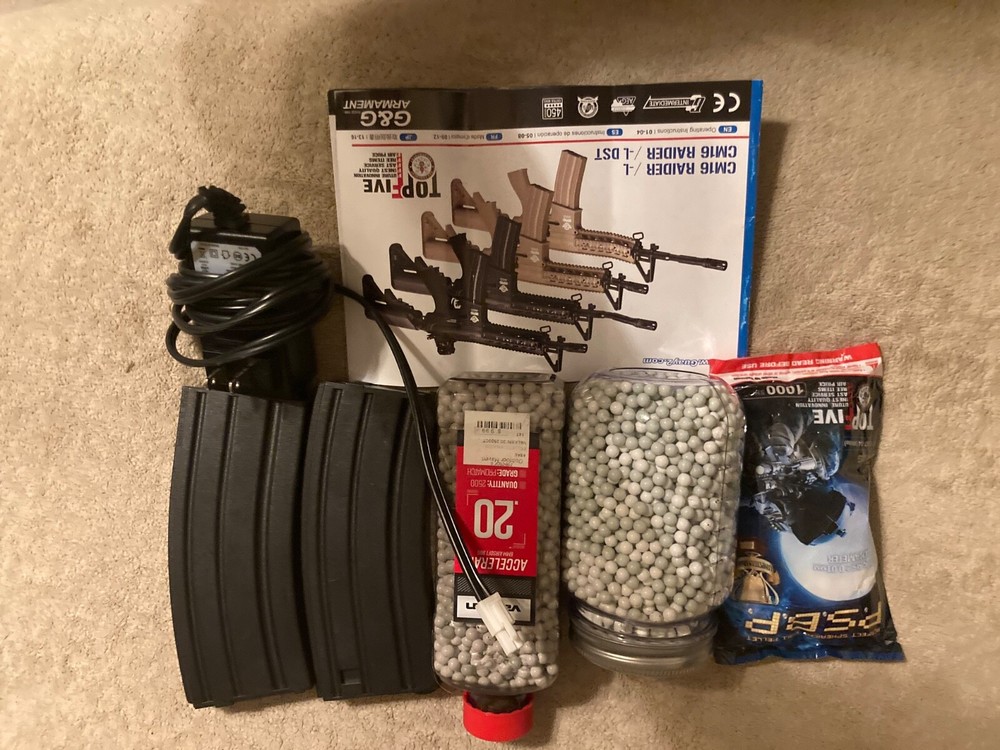 G&G Combat Machine CM16 Raider Bundle