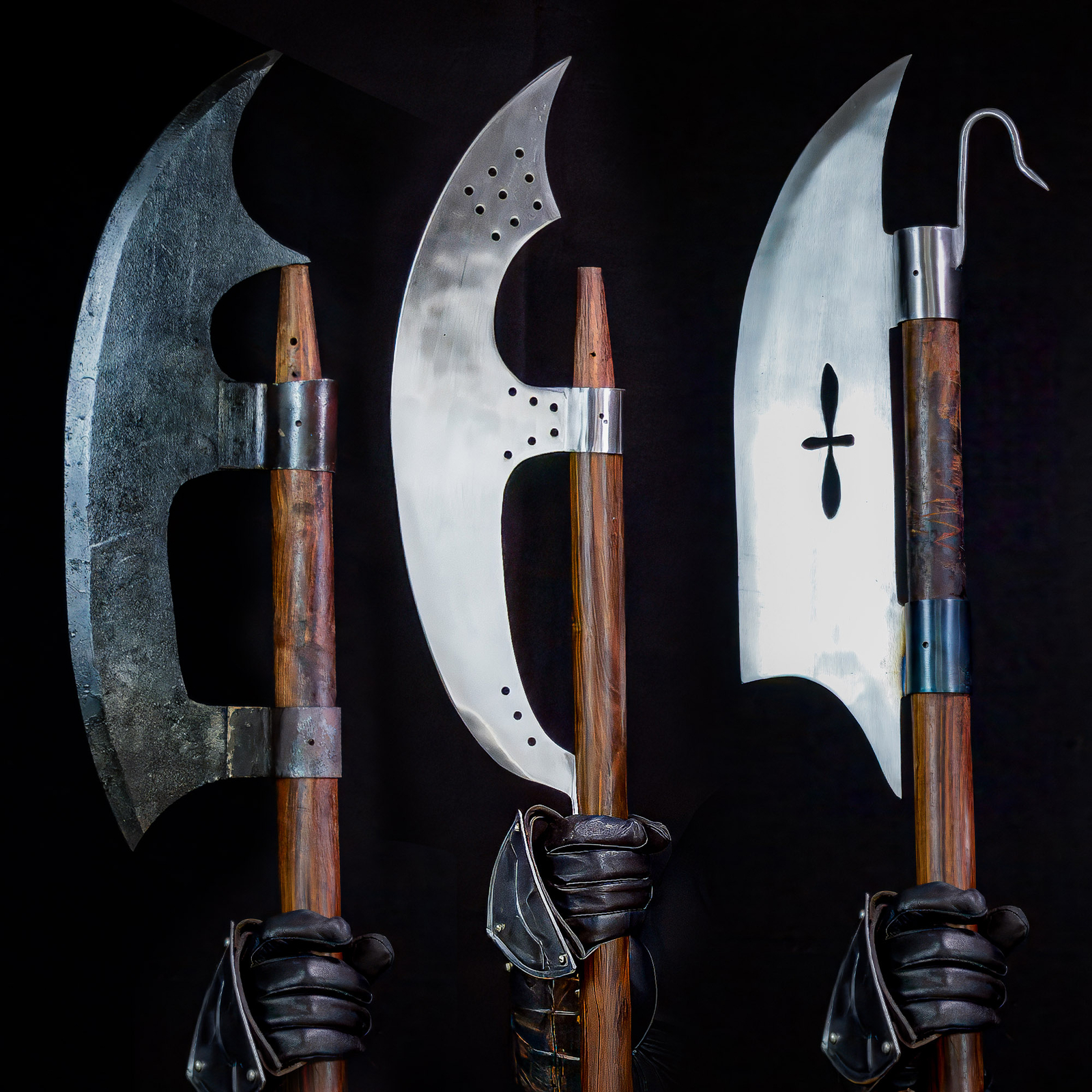 Viking Axe Head Battle Ready Medieval High Carbon Steel Functional Replica