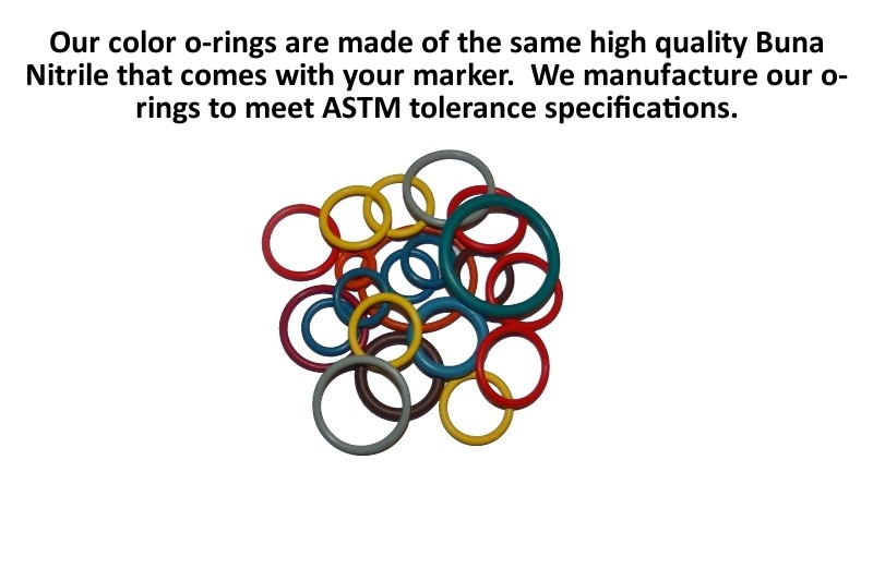 Dangerous Power G4 - Color Coded 3x Oring Rebuild Kit