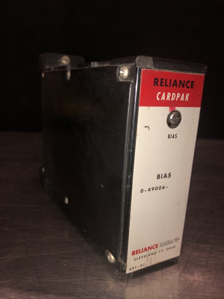 Reliance 0-49006 Bias Module