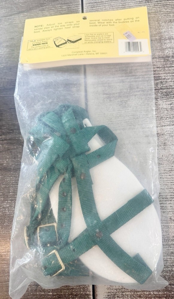 Wading Sandals Compleat Angler NOS!!