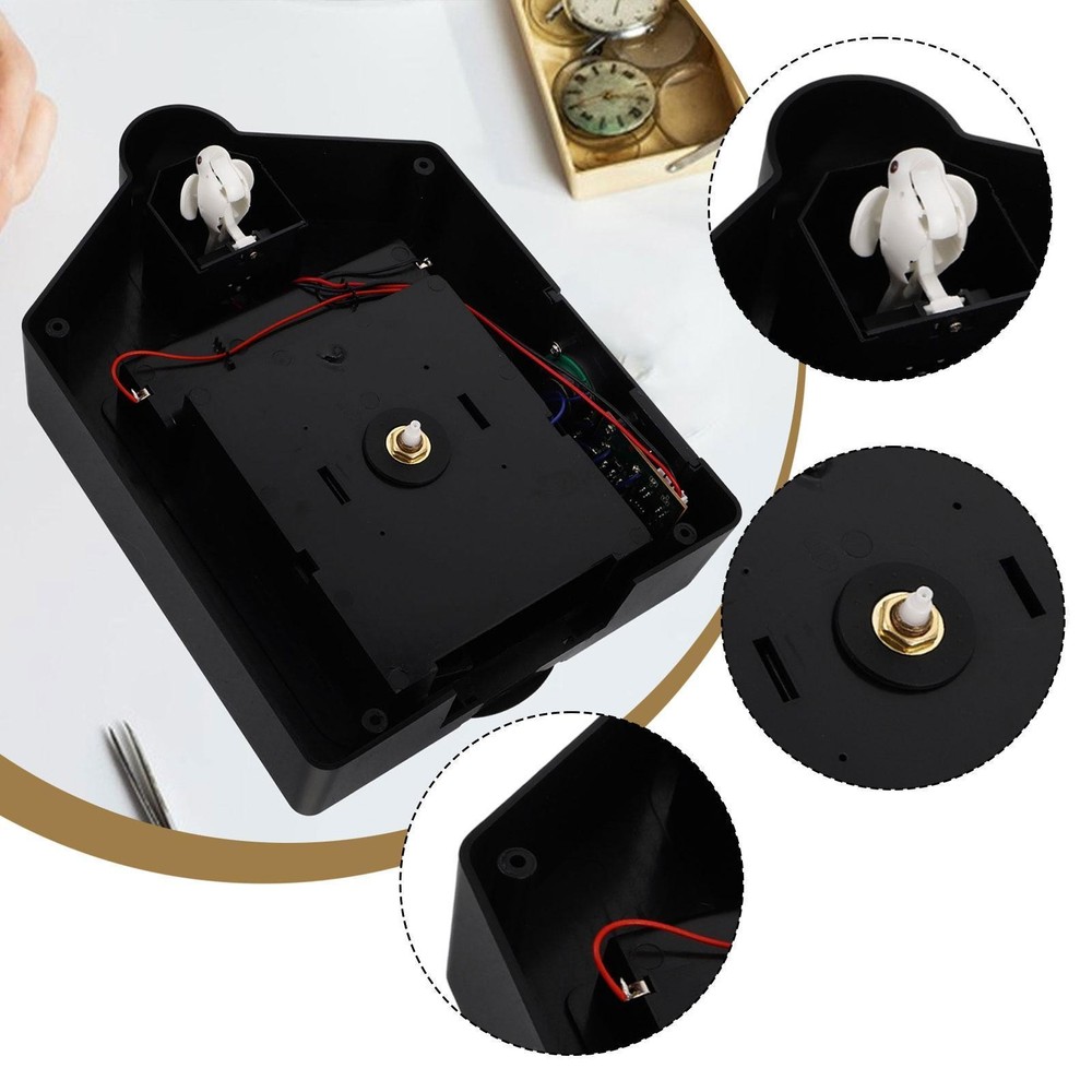 Cuckoo Clock Pendulum Movement Retro Design Decoration Replacement Kit