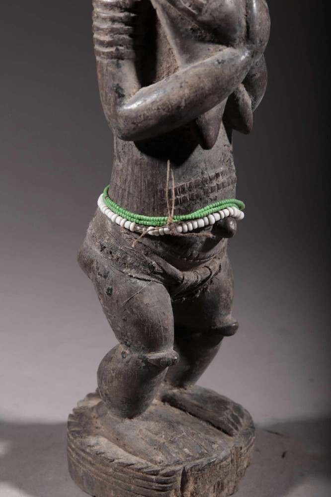Mask African Statue Baoulé 2491