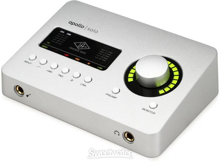 Universal Audio Apollo Solo Heritage Edition USB-C Audio Interface with UAD DSP