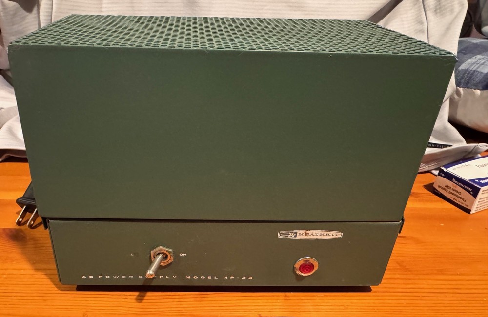 Vintage Heathkit Power Supply Model HP-23 Restored Upgraded Ham Radio