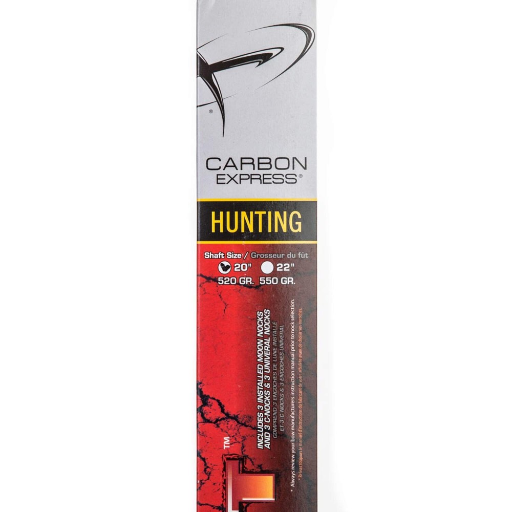 "Carbon Express Juggernaut Bolt Arrows 3 Pack for Archery Enthusiasts"