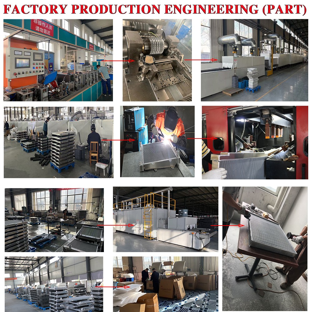 4-Row Tractor Radiator Fit Case IH B414 276 434 B275 Farm #3041403R93,3041405R91