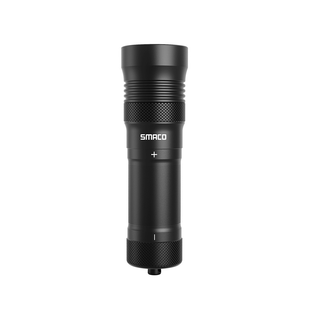 SMACO Diving Flashlight, IPX8 waterproof 1000-lumen LED flashlight for underwate