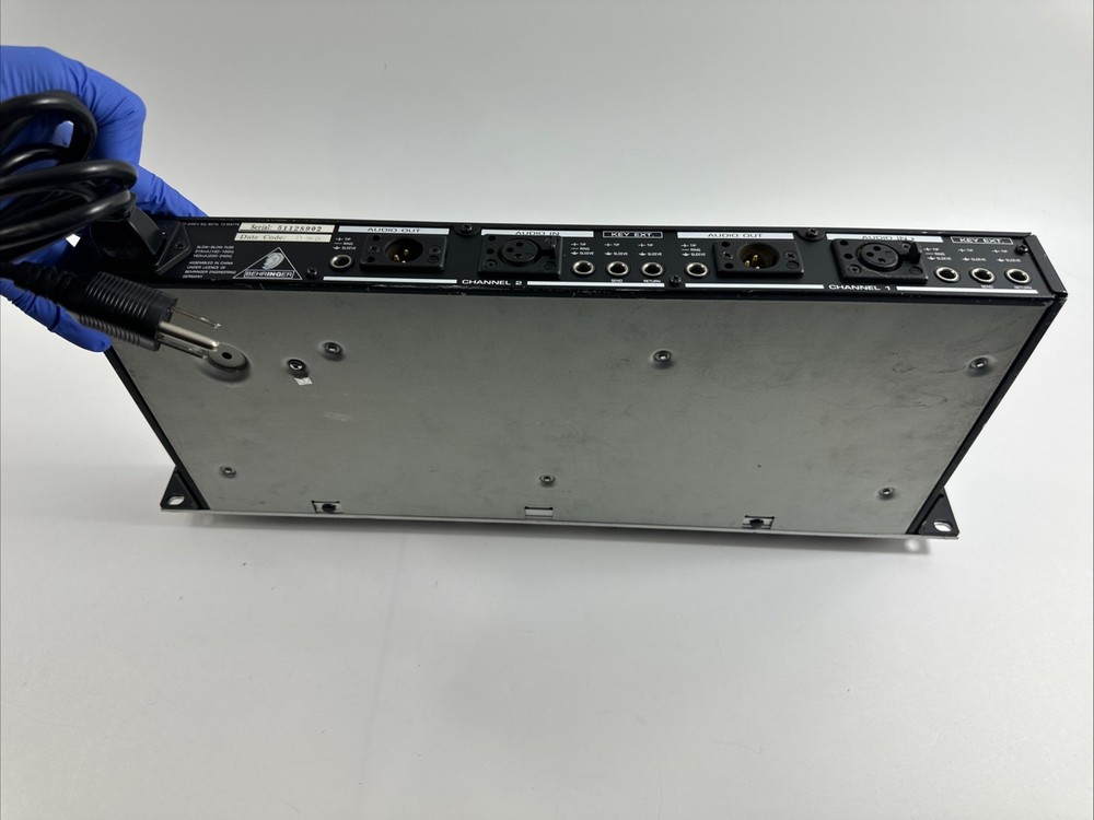 Behringer Intelligate XR2000 2-Ch Interactive Class-A Expander Gate Ducker