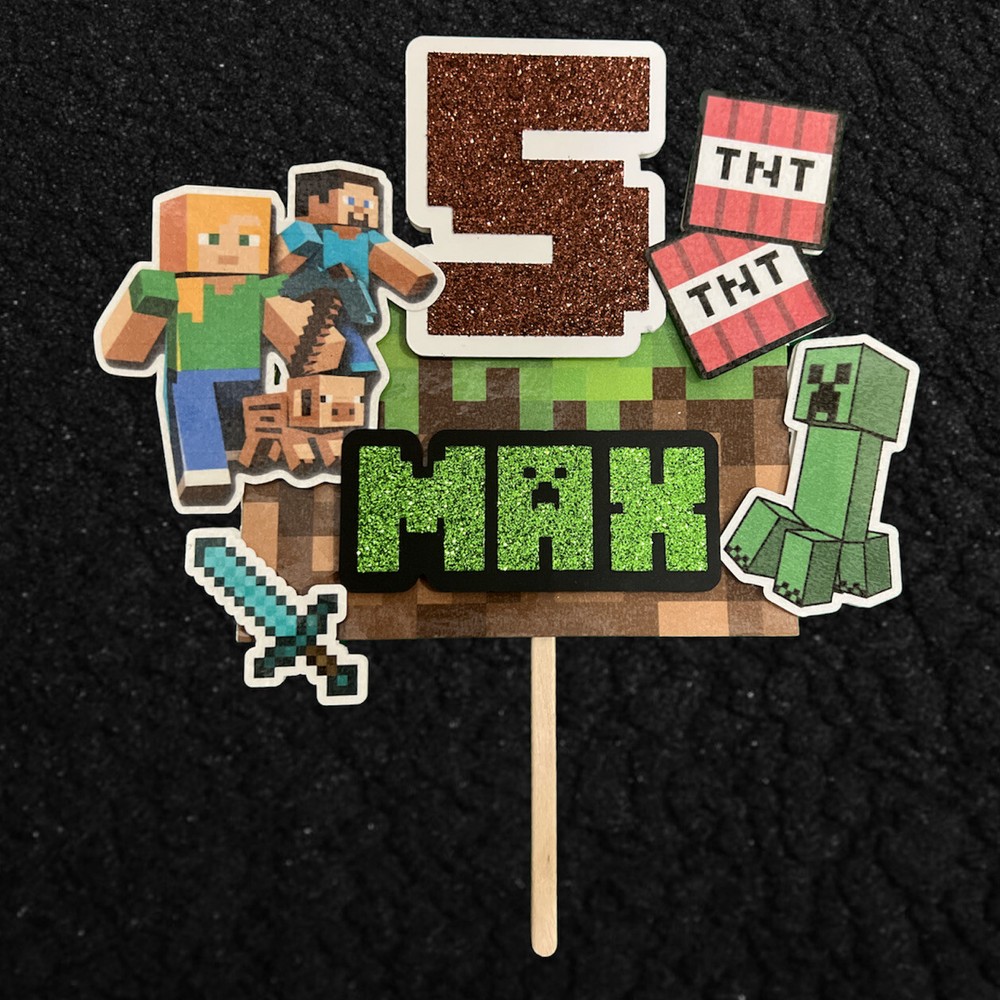 Gamer Cake Topper