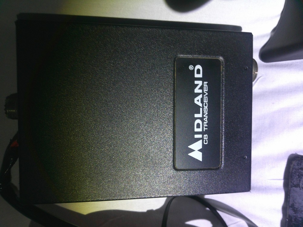 OE Harley Davidson CB Intercom Midland CB Transceiver tank mounted