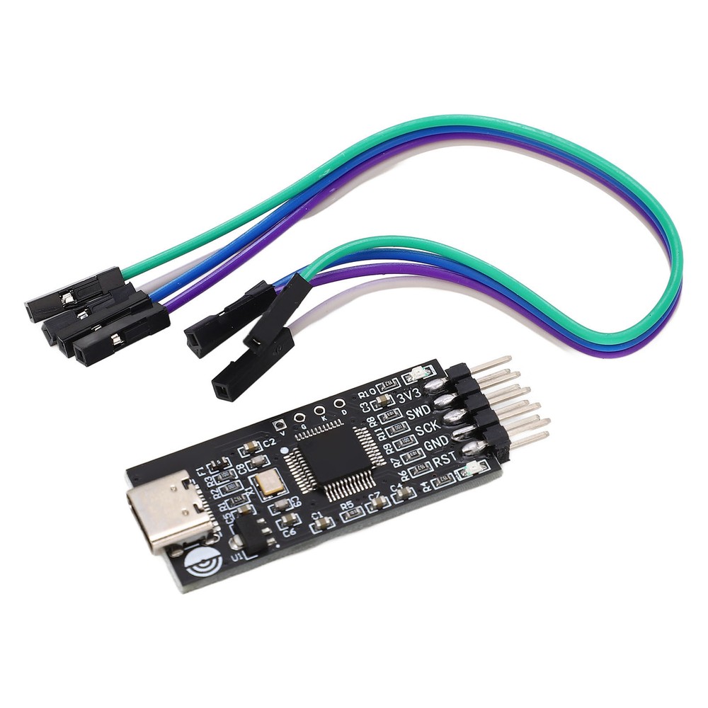 Simulation Download Burner STM32 Development Debugger SWD USB Serial Port DC5V