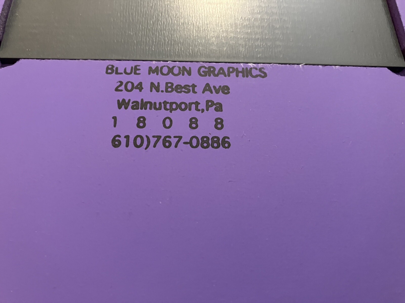 Artsy-Fartsy Celestial 20" x 11" Unique Mirror - Blue Moon Graphics