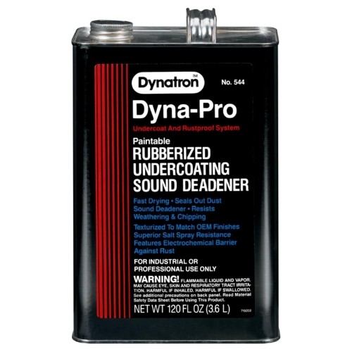 3M Dynatron 544 Dyna-Pro Paintable Rubberized Undercoating, 1 Gal / 120 oz