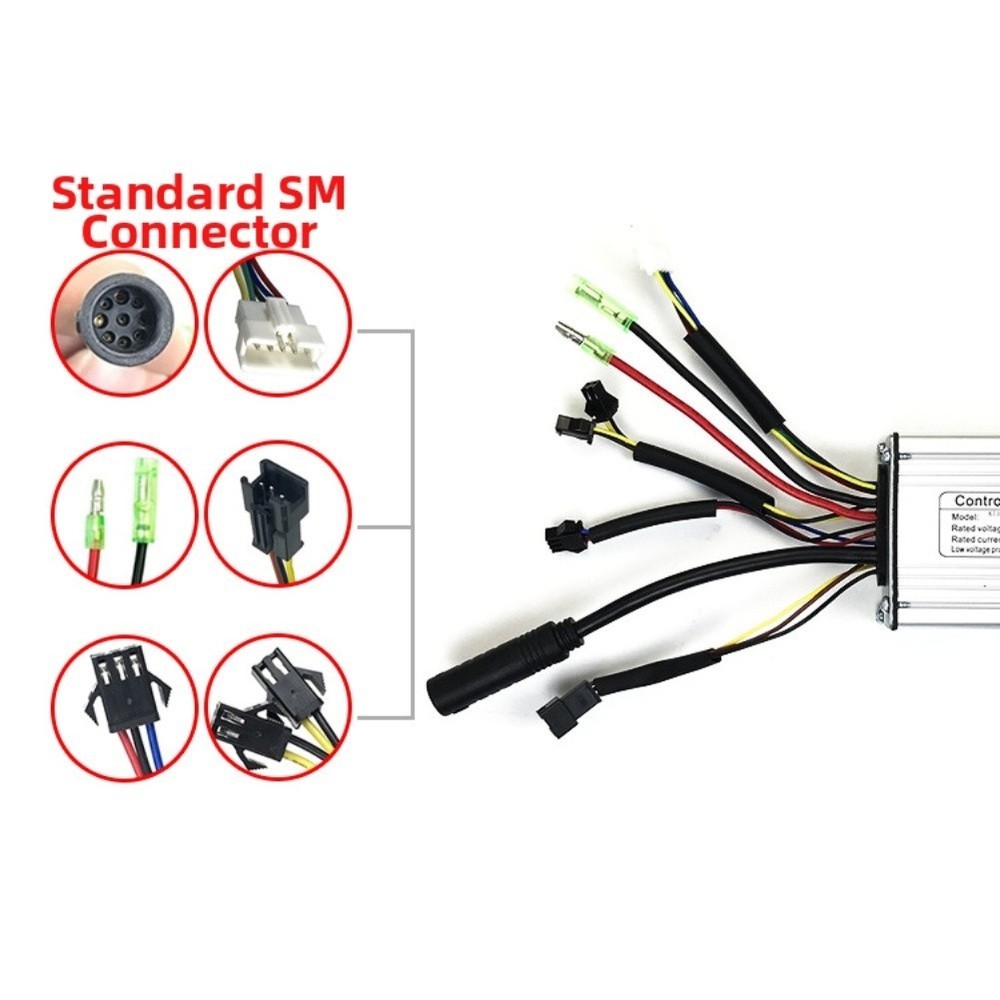 SM Connector Design KT-17A Controller Square Wave LCD1-LCD8 Display Support