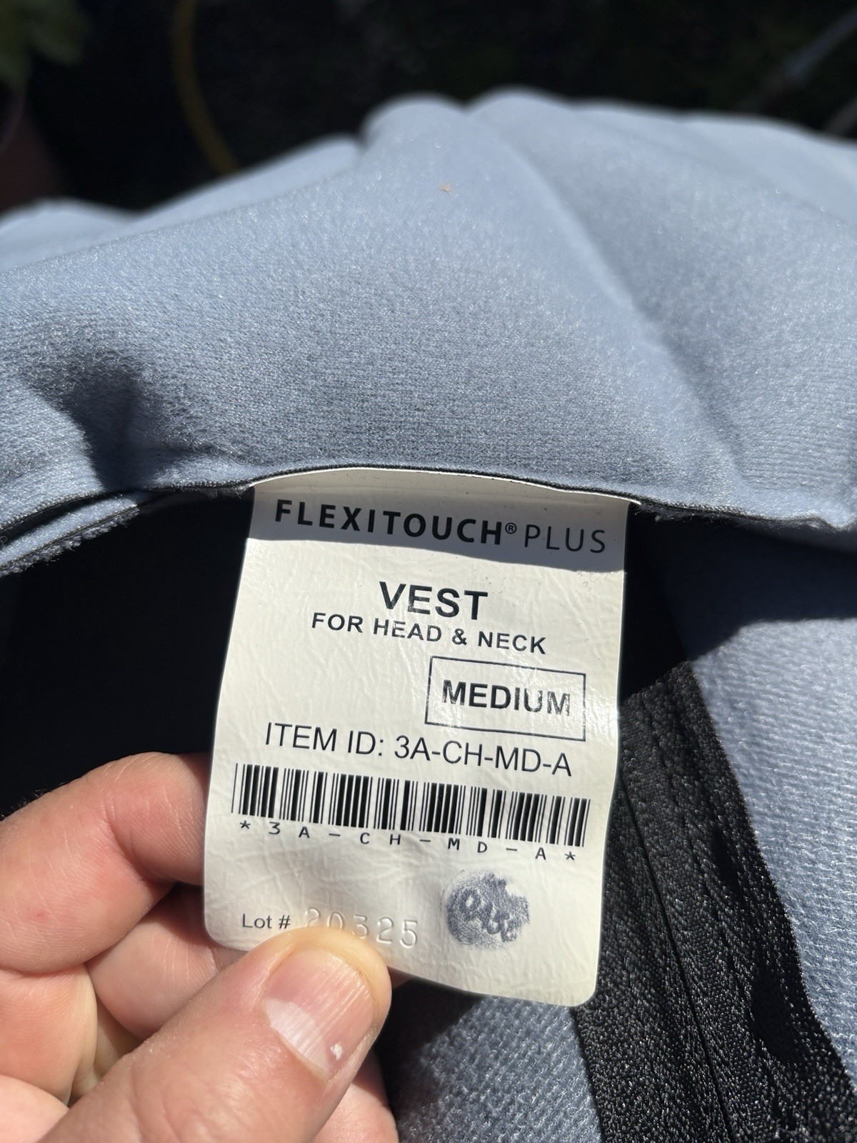 Flexitouch Plus Chest (Vest)- medium And trunks Medium