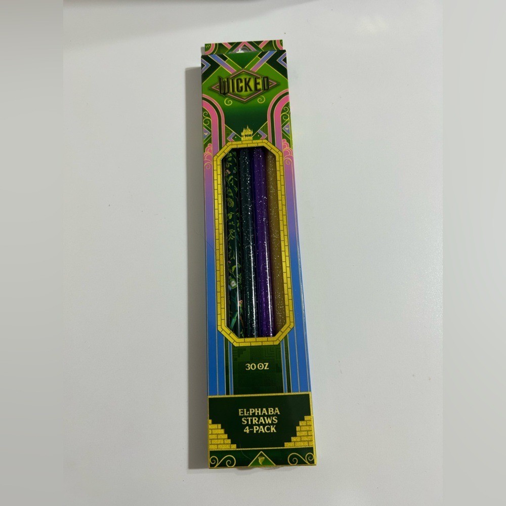 Wicked for Good Reusable Straws , 4 pack, 30 ounce
