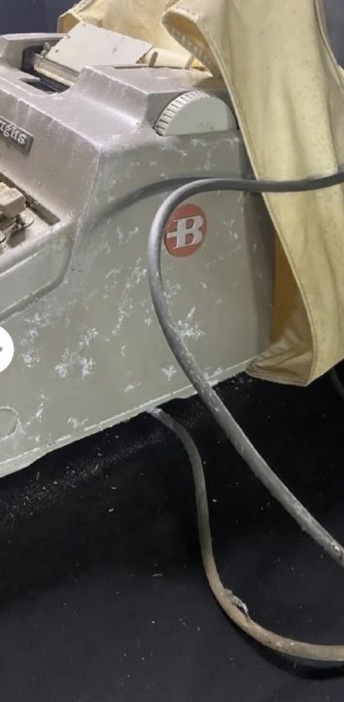 Vintage Burroughs Adding Machine Printing Calculator AS IS Untested