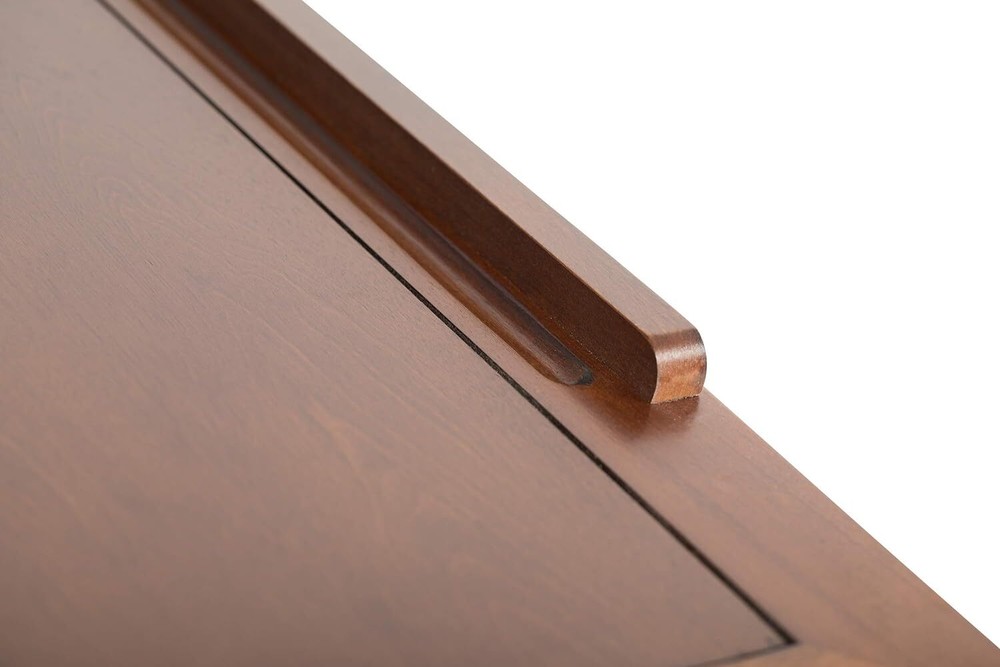 Vintage Drafting Table Antique Design Solid Wood Angle Adjustable Rustic Oak