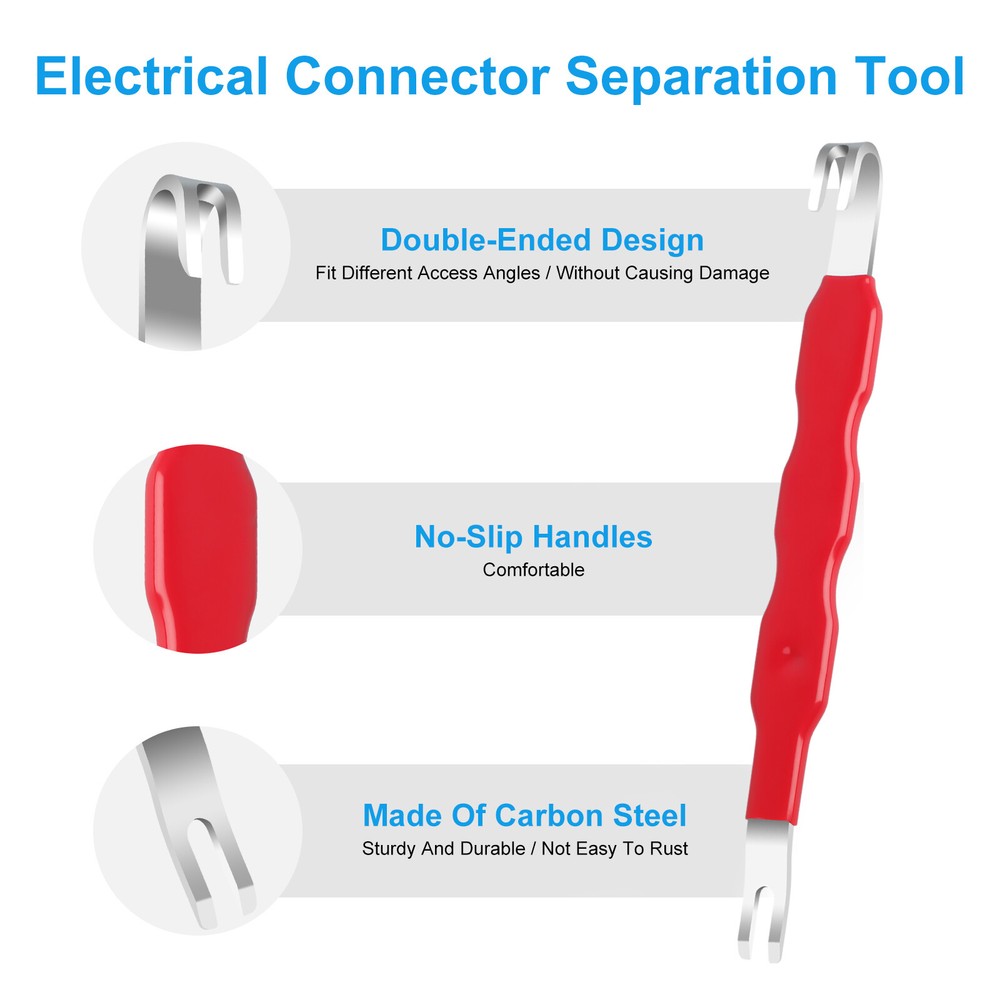 Electrical Disconnect Pliers Connector Separator Terminal Plug Removal Tool Kit
