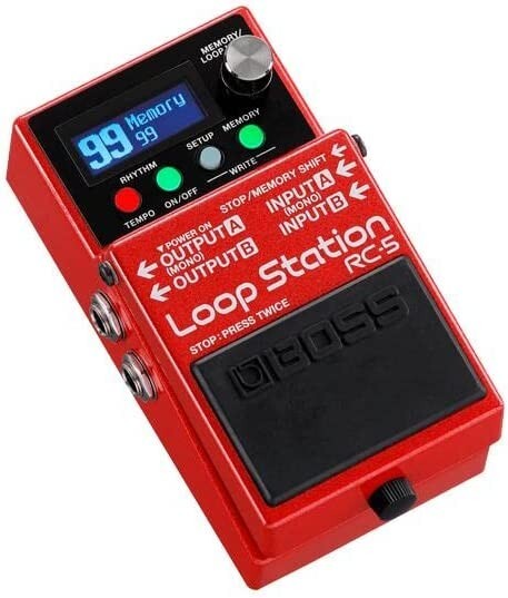 Boss RC-5 Loop Station Looper Guitar Effects Pedal Numerous Rhythm Patterns
