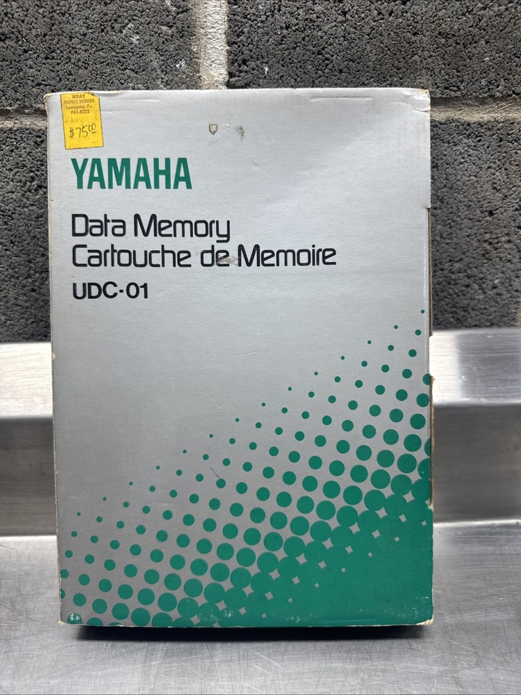 Yamaha UDC-01 Data Memory Cartridge CX5M/MSX
