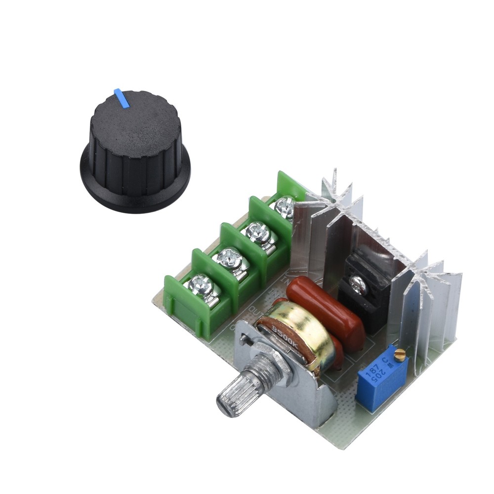 110/220V 2000W Thyristor Dimming Speed Regulating Electronic Voltage Regulator