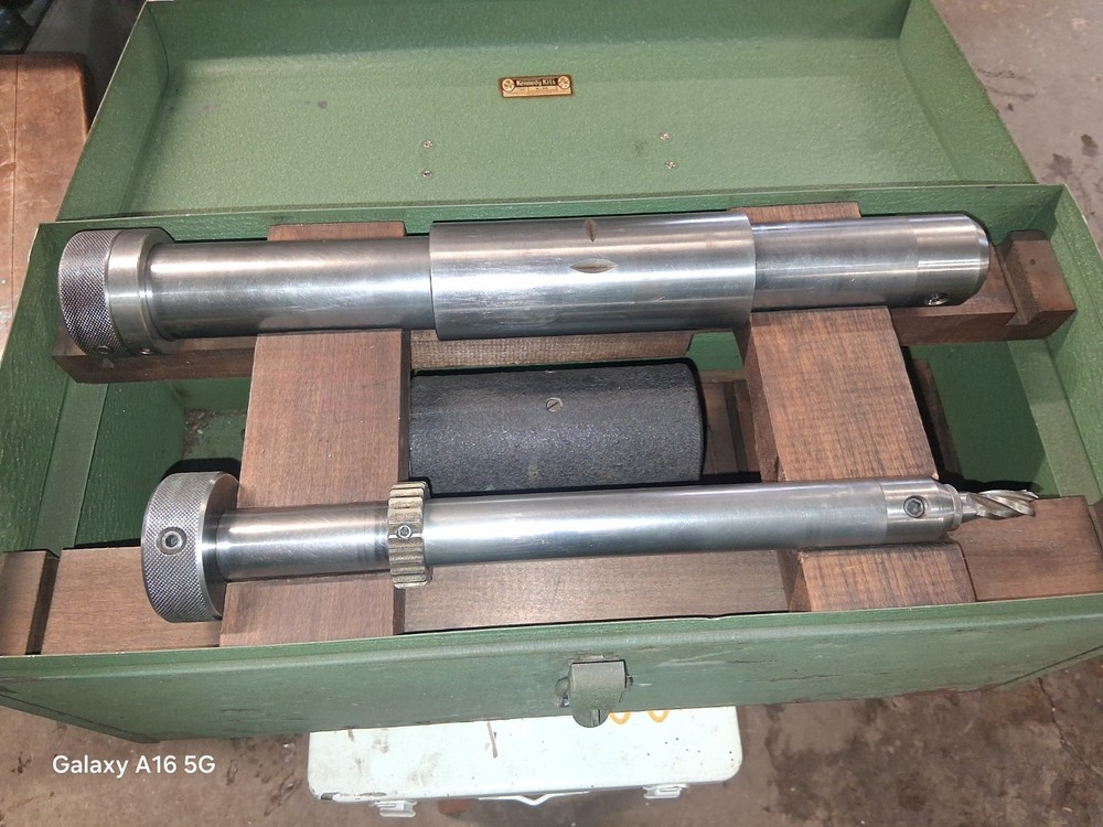 Weldon End Mill Tool Sharpening Grinding Fixture w/ Tilting Sub Base