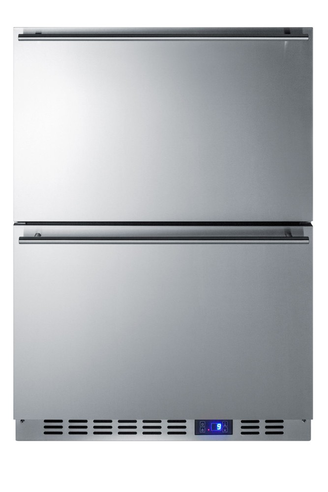 Summit CL2F249 24"W 4.26 Cu. Ft. Built-In / - Panel Ready