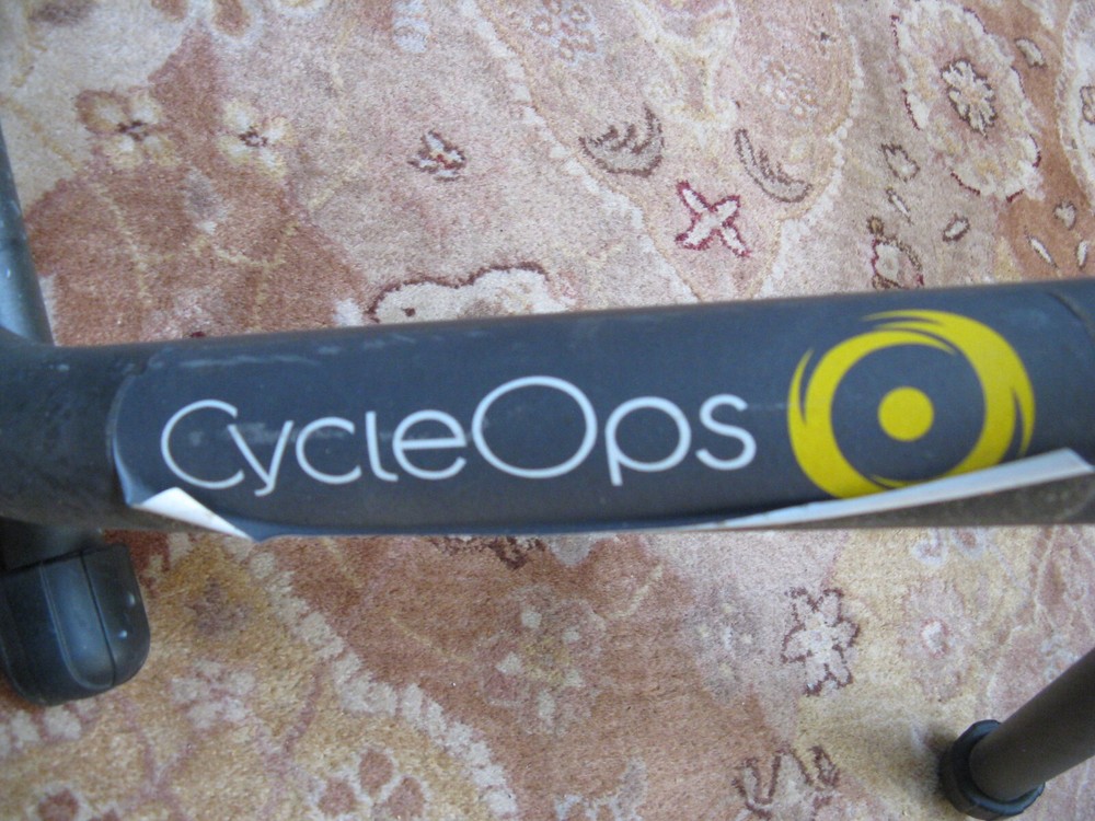 CycleOps Foldable Bicycle Trainer Stand with Resistance Adjustment.