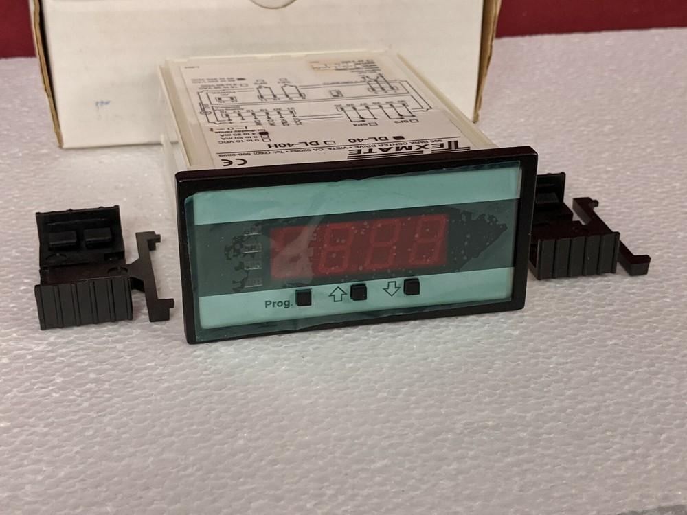 Texmate DL-40 Panel Meter / I-DCMA ID03 Input Module / NEW NOS