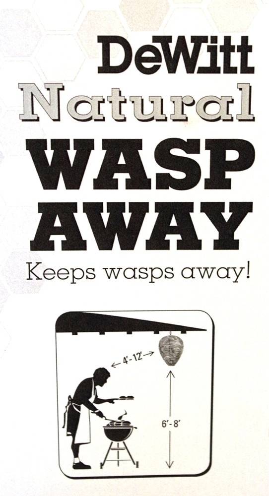 DEWITT NATURAL WASP AWAY - 4 PACK