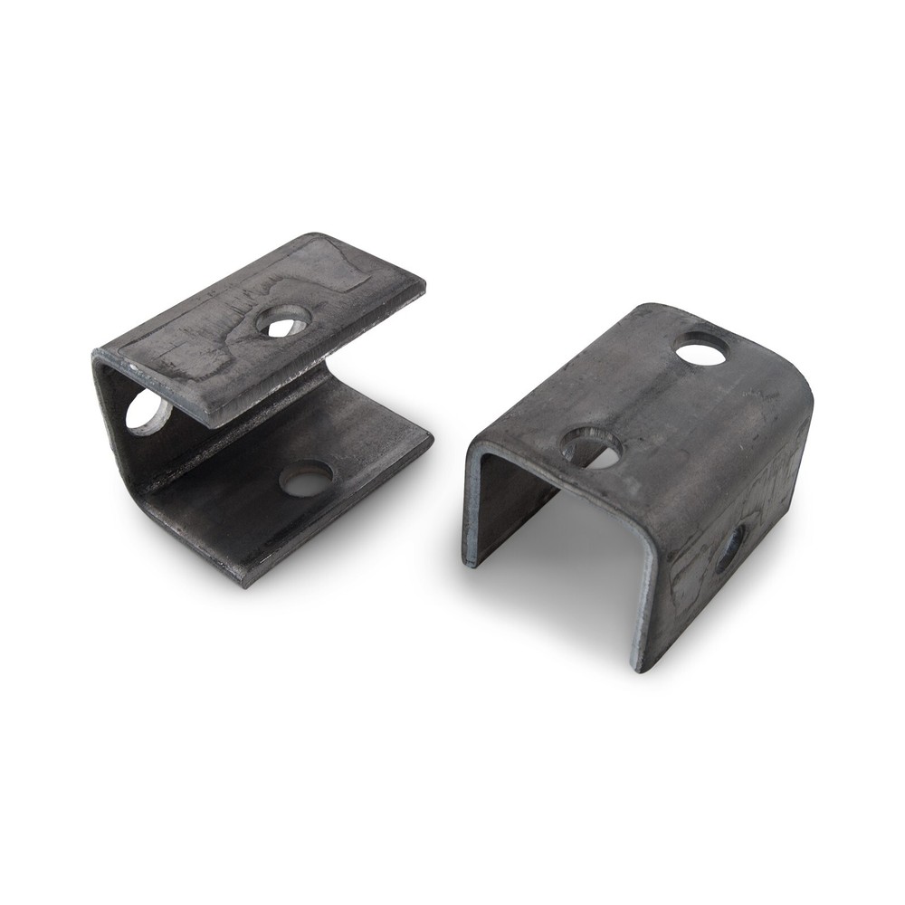 Weld On Utility Trailer Single Axle Leaf Spring Hanger Kit for Double Eye Spring