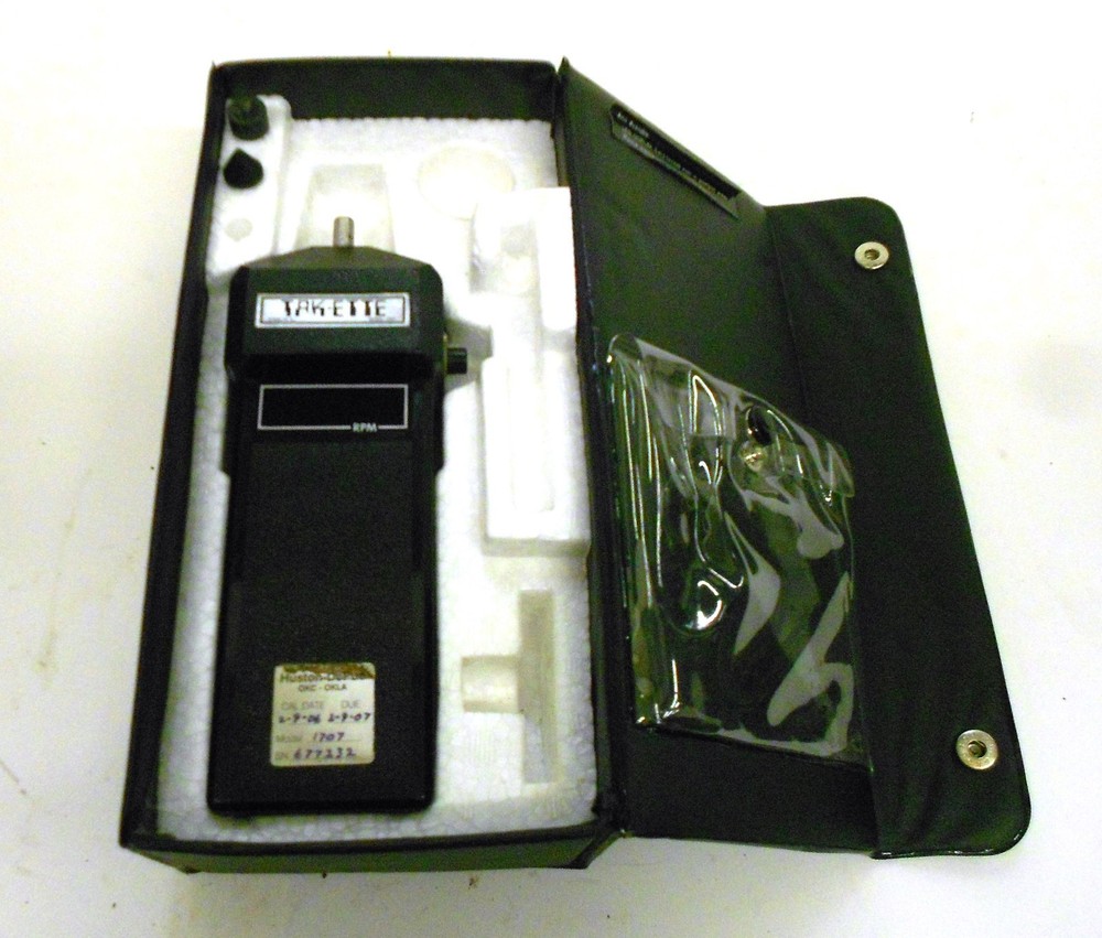 TAK-ETTE HAND DIGITAL TACHOMETER, MODEL NO.1707