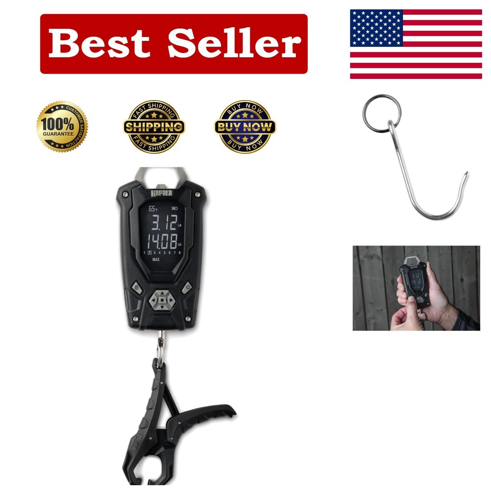 50 lbs Digital Scale with Reverse Image LCD & Tare Function - Rapala Precision