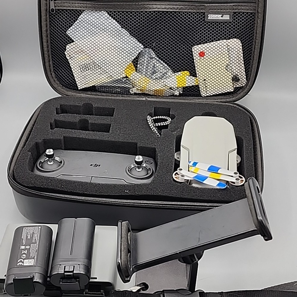 DJI Mini Mavic Mini Camera Drone Kit - Batteries, Mount, Case Propellers Tested